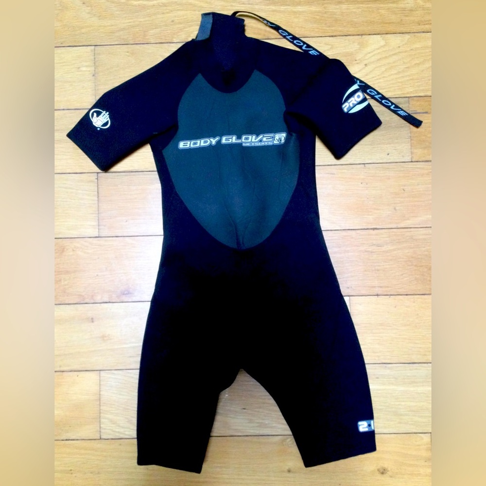 BODY GLOVE JUNIOR Spring WETSUIT Shortie Black 10 YOUTH Boys Girls Unisex